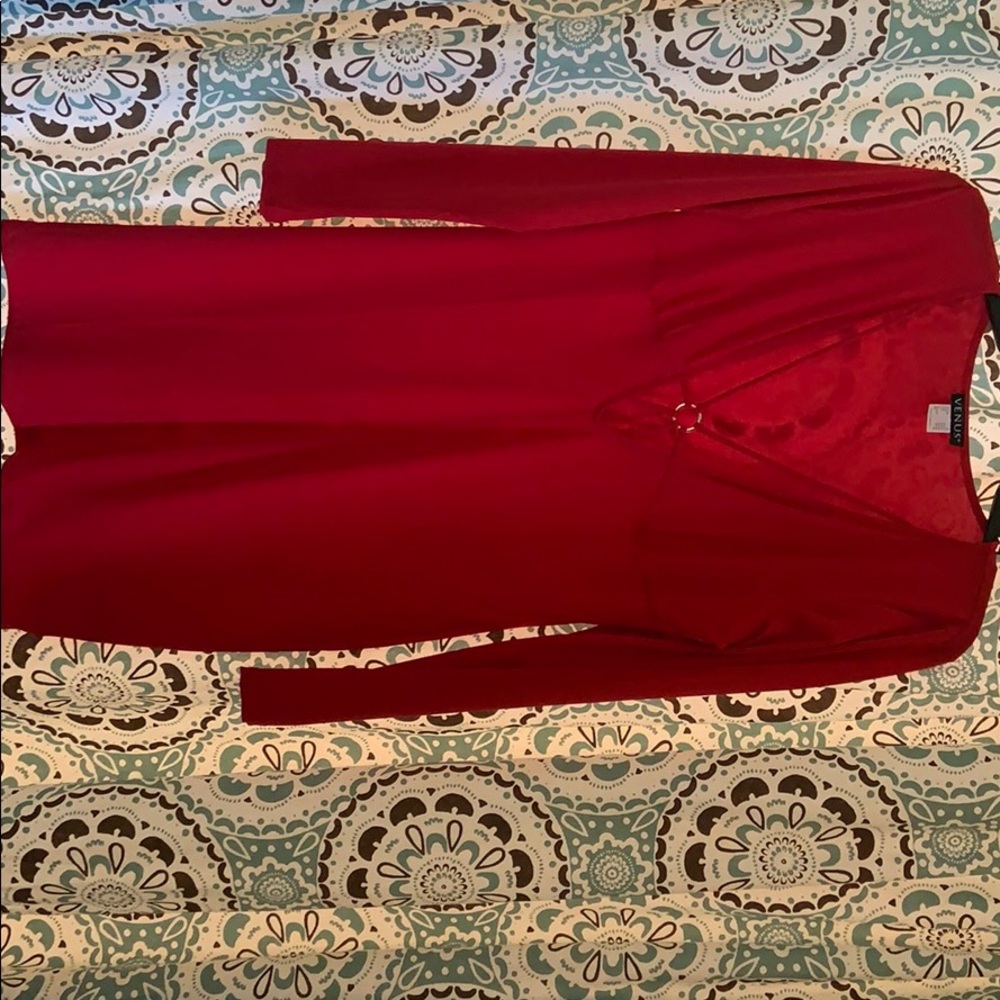 Venus Sultry Red Dress